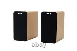 JAM Bluetooth Bookshelf Speakers Compact, Mains Powered Dual Speaker System
