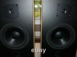 JBL J2080 Floor Standing Stereo Speakers Matching Pair Home Audio USA 22x11x10