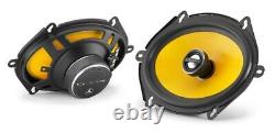 JL Audio 5x7in / 6x8in coaxial car audio stereo pair of speakers 50w RMS