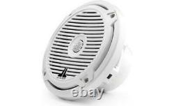 JL Audio Marine Boat Stereo 6.5 Coaxial Speakers 6 1/2 White Classic Grille Pr
