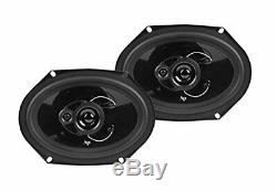 JVC CD AUX Radio, Audio Pipe 6X8 and 6.5 Car Stereo Speakers, 50 Foot Wire