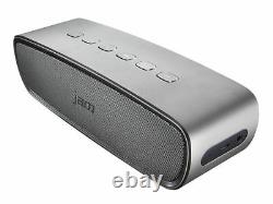 Jam Audio Heavy Metal Stereo Bluetooth Wireless Speaker + 20W Drivers Grey