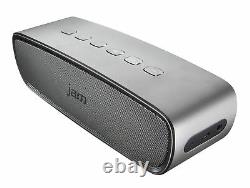Jam Audio Heavy Metal Stereo Bluetooth Wireless Speaker, 20W Dual Drivers