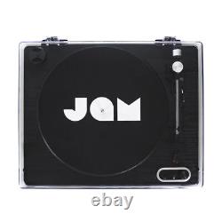 Jam Sound Stream+ Plus + Turntable Built-in Stereo Speakers Black / Wood