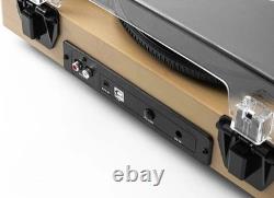 Jam Sound Stream+ TurntableBuilt-in Stereo Speakers Bluetooth Connectivity