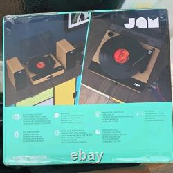 Jam Sound Stream+ TurntableBuilt-in Stereo Speakers Bluetooth Connectivity
