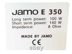 Jamo E350 Speakers Pair Vintage HiFi Stereo Home Audio Audiophile Floor Speakers