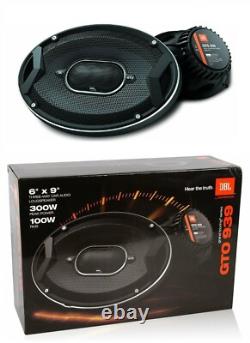 Jbl Gto939 6x9 600w 3 Ohm 3 Way Full Range Car Audio Stereo Speakers