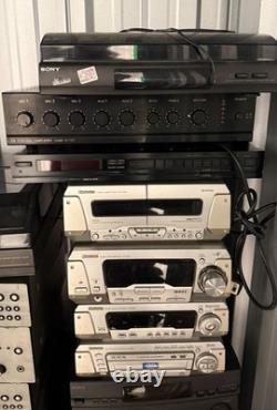 Job Lot Audio HiFi Equipment Amplifiers Speakers Stereo Systems CD Tape Etc