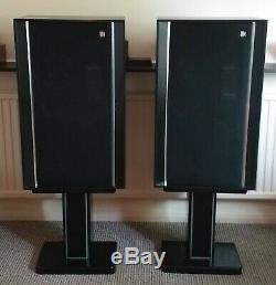 KEF CONCERTO Stereo Speakers, expertly reburbished cabinets, legendary sound