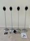 Kef Hts2001 Egg Surround Sound Speakers X 5, 4 Tall Stands, Cables, Manuals, Box