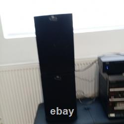 KEF Q15 Hi-Fi Stereo Bookshelf Speakers Black Pair Quality British Sound