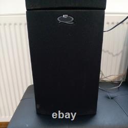 KEF Q15 Hi-Fi Stereo Bookshelf Speakers Black Pair Quality British Sound