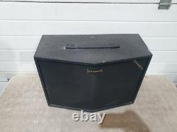 KEYTRONICS Stereo Speaker Cabinet Black Vintage Home Audio