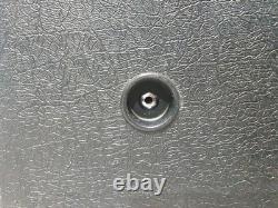 KEYTRONICS Stereo Speaker Cabinet Black Vintage Home Audio