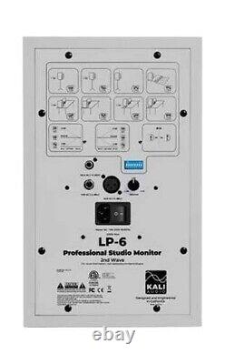 Kali Audio LP-6 v2 6.5 Powered Studio Monitor (white, pair)