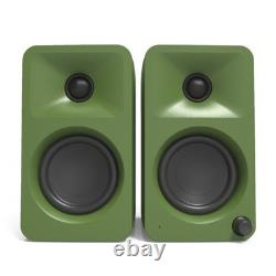 Kanto Audio Ora Speakers Green Moss Bluetooth Powered Active Desktop Compact
