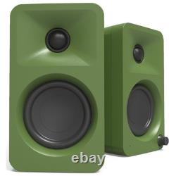 Kanto Audio Ora Speakers Green Moss Bluetooth Powered Active Desktop Compact