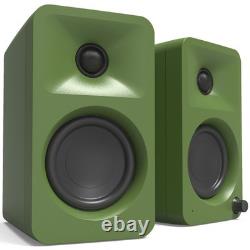 Kanto Audio Ora Speakers Green Moss Bluetooth Powered Active Desktop Compact