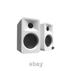Kanto Audio Ora Speakers White Bluetooth Powered Active Desktop Compact