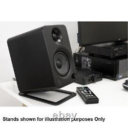 Kanto Audio Speakers Yu4 Powered Desktop Active Power Phono Bluetooth BLACK