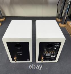 Kanto Audio TUK Active Powered Bluetooth Speaker System Hifi Desktop White OP
