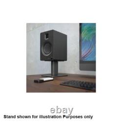 Kanto Audio TUK Speakers Active Bluetooth Pair Matte Black Powered Bookshelf