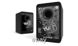 Kanto Audio YU6 Active Powered Bookshelf Speakers Matte Black