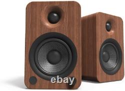 Kanto Audio Yu4 Active Desktop Speakers PAIR + Phono Bluetooth AptX Compact