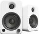 Kanto Audio Yu4 Powered Desktop Speakers Pair + Phono Bluetooth Aptx White