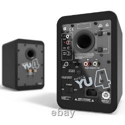 Kanto Audio Yu4 Speakers Active Desktop PAIR + Phono Bluetooth Power Compact