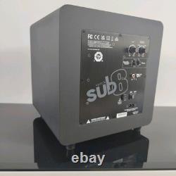 Kanto ORA Powered Reference Desktop Speakers & Kanto SUB8 Powered Seal Subwoofer