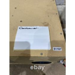 Kenwood Stereo Car Audio Subwoofer Speakers Beige Wired Wooden Box Dual Woofer