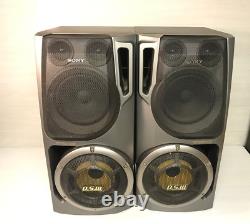 LARGE SONY SS-XB800AV 4-Way Super Woofer Speakers Full Range Bass Speakers