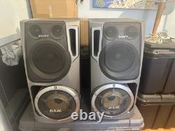 LARGE SONY SS-XB800AV 4-Way Super Woofer Speakers Full Range Bass Speakers