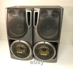 LARGE SONY SS-XB800AV 4-Way Super Woofer Speakers Full Range Bass Speakers