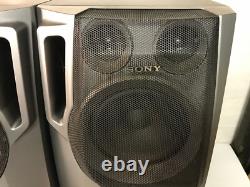 LARGE SONY SS-XB800AV 4-Way Super Woofer Speakers Full Range Bass Speakers
