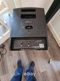 LD systems Maui 11 Bass and Speaker Pair Black Pre Owned