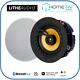 Lithe Audio Bluetooth 5.0 6.5 Ceiling Speakers Built In Amp 03201 Pair