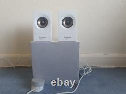 Logitech 2.1 Stereo Computer Speakers with Bass Box. Fully Working Great Sound