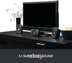 Logitech Z906 5.1 Surround Sound Speaker System Thx Dolby Dts 1000w Brand New