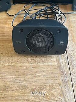 Logitech Z906 THX 5.1 Surround Sound System Speakers Black with Remote