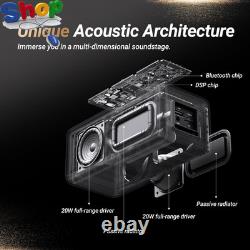 M5 Bluetooth Speaker, 40W Portable Wireless Speakers with Immersive Stereo Sound