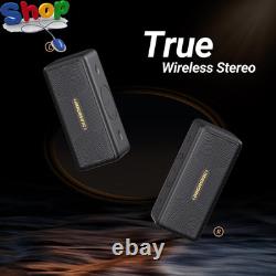 M5 Bluetooth Speaker, 40W Portable Wireless Speakers with Immersive Stereo Sound