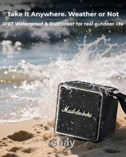 MG II Portable Bluetooth Speaker, 40W Deep Bass with DSP Sound, RGB Lights, Ipx7
