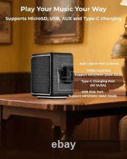 MG II Portable Bluetooth Speaker, 40W Deep Bass with DSP Sound, RGB Lights, Ipx7