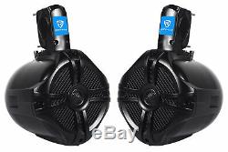 MTX Audio Bluetooth Controller+Tower Speakers+2-Channel Amp for Polaris RZR