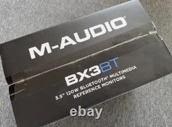 M-AUDIO BX3BT Pair 3.5-inch Studio Monitors & PC Speakers with Bluetooth NEW