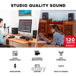 M-AUDIO BX3BT Pair 3.5-inch Studio Monitors and PC Speakers with Bluetooth fo