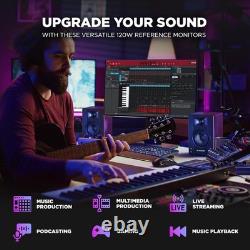 M-AUDIO BX3 3.5-inch Studio Monitor Speakers Pair for PC Music Production Gaming